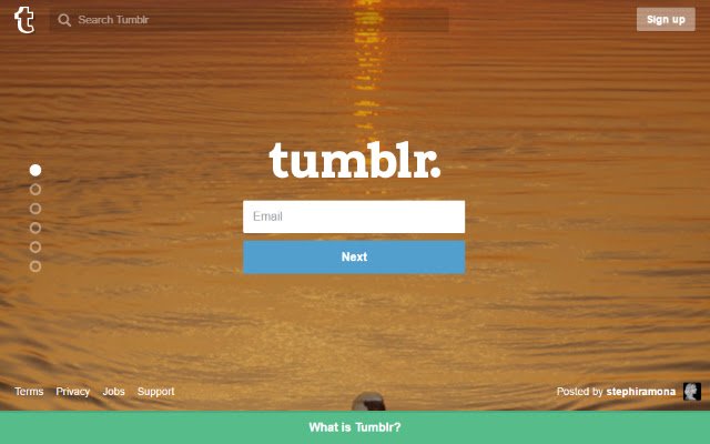 Frameless for Tumblr  from Chrome web store to be run with OffiDocs Chromium online