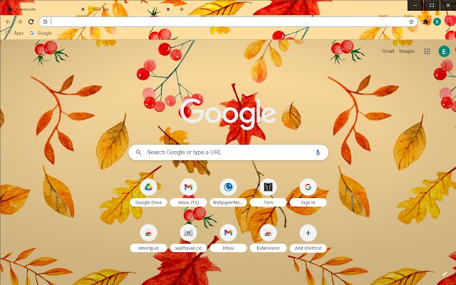 FreeAddon.com Autumn Falls Theme  from Chrome web store to be run with OffiDocs Chromium online