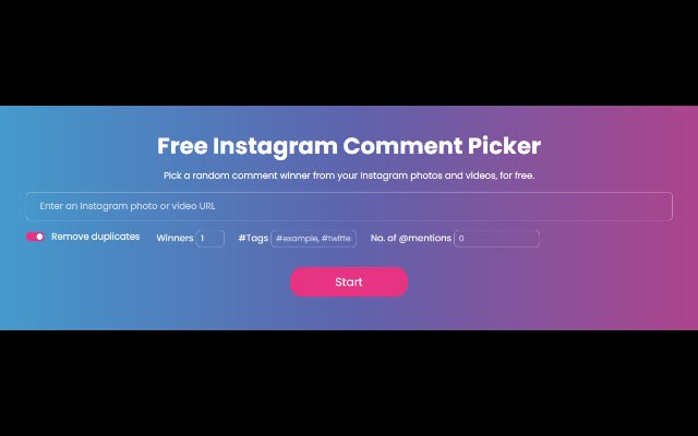 ฟรี IG Picker จาก Chrome เว็บสโตร์เพื่อใช้งานร่วมกับ OffiDocs Chromium ออนไลน์