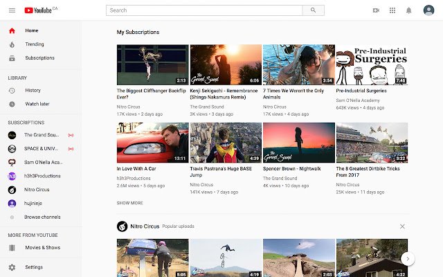 FreeMyTube  from Chrome web store to be run with OffiDocs Chromium online