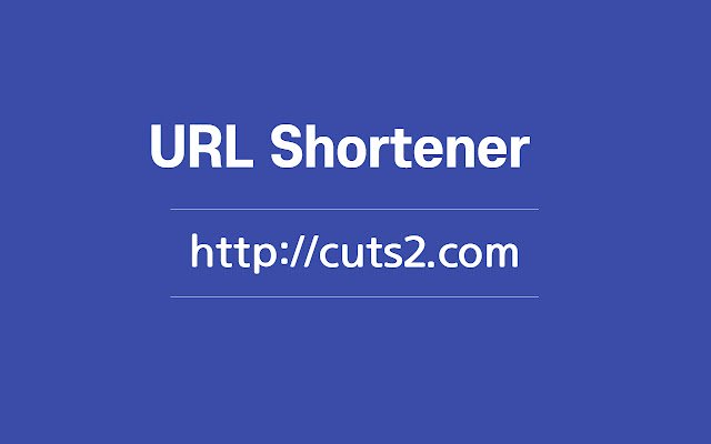 Free URL Shortener  from Chrome web store to be run with OffiDocs Chromium online