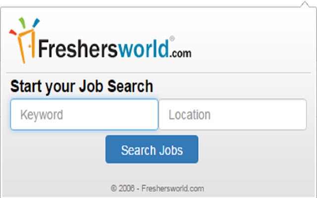 Freshersworld Job Search  from Chrome web store to be run with OffiDocs Chromium online