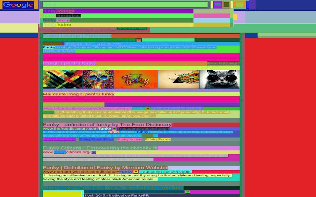 Funky colors  from Chrome web store to be run with OffiDocs Chromium online