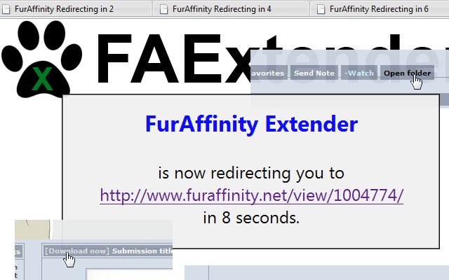 FurAffinity Extender  from Chrome web store to be run with OffiDocs Chromium online