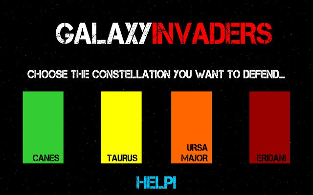 Galaxy Invaders  from Chrome web store to be run with OffiDocs Chromium online