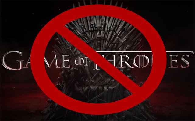 Game of Thrones Blocker!  from Chrome web store to be run with OffiDocs Chromium online