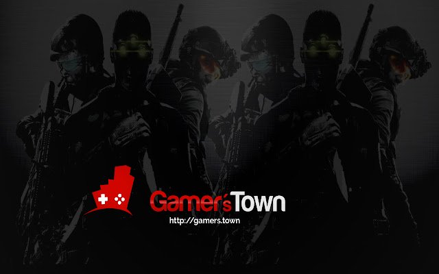 Gamers Town Official Theme  from Chrome web store to be run with OffiDocs Chromium online