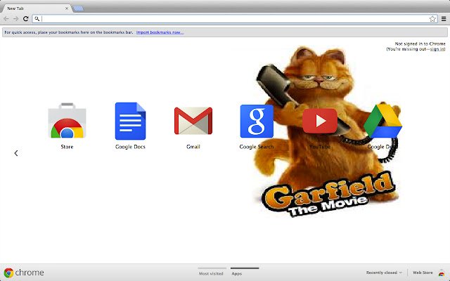 Garfield The Movie  from Chrome web store to be run with OffiDocs Chromium online