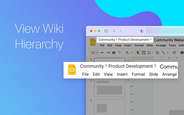 GdocWiki Integration  from Chrome web store to be run with OffiDocs Chromium online