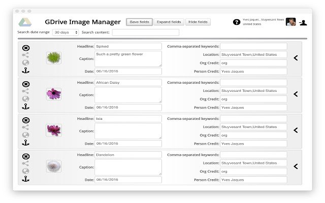 GDRIVE Image Manager  from Chrome web store to be run with OffiDocs Chromium online