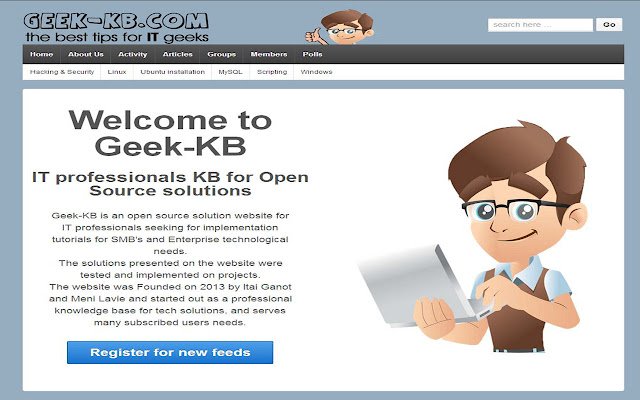 Geek KB از فروشگاه وب Chrome با OffiDocs Chromium به صورت آنلاین اجرا می شود