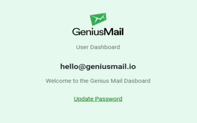 GeniusMail: Powerful mail merge for Gmail  from Chrome web store to be run with OffiDocs Chromium online