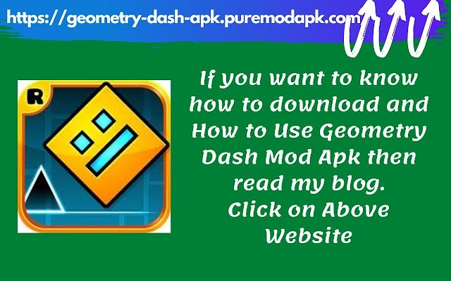 Geometry Dash Mod Apk [Руководство] из интернет-магазина Chrome для запуска с OffiDocs Chromium онлайн