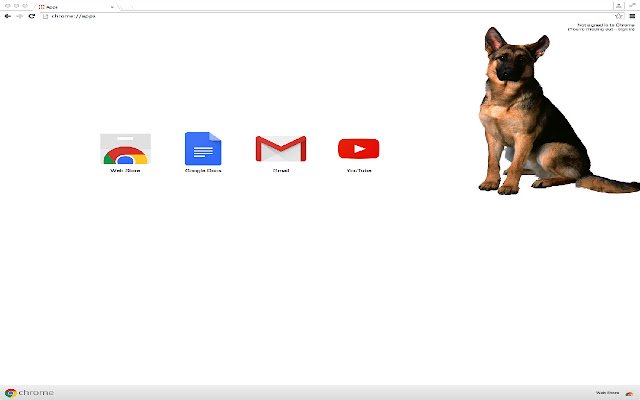 German Shepherd  from Chrome web store to be run with OffiDocs Chromium online