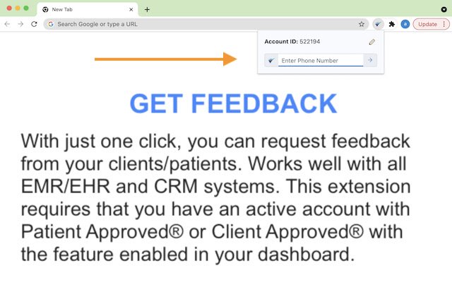 Get Feedback  from Chrome web store to be run with OffiDocs Chromium online