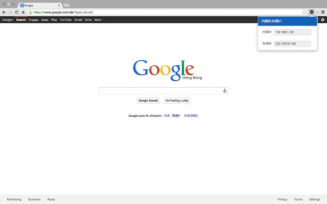 GetIPs  from Chrome web store to be run with OffiDocs Chromium online