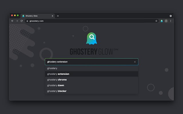 Ghostery Glow for Chrome  from Chrome web store to be run with OffiDocs Chromium online