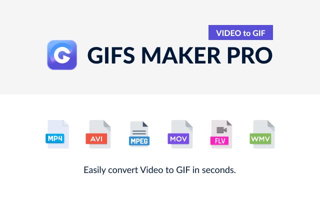 Gifs Maker App  from Chrome web store to be run with OffiDocs Chromium online