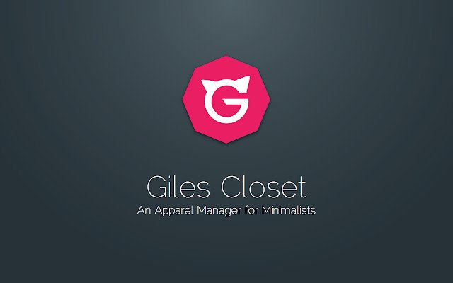 Giles Closet for Minimalists uit de Chrome-webwinkel wordt uitgevoerd met OffiDocs Chromium online