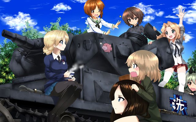 Girls und panzer 03 1920x1080 de Chrome web store para ejecutarse con OffiDocs Chromium en línea