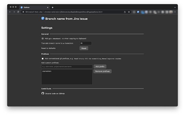 Git branch name from Jira from Chrome web store to be run with OffiDocs Chromium online Git branch name from Jira from Chrome web store to be run with OffiDocs Chromium online