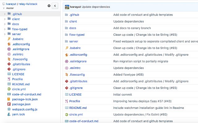 GitHub File Icons  from Chrome web store to be run with OffiDocs Chromium online