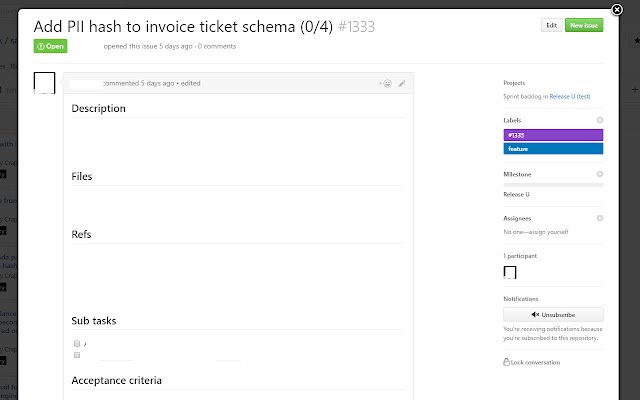 Github projects trello like cards  from Chrome web store to be run with OffiDocs Chromium online