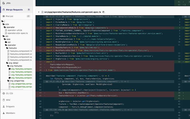 GitLab Commit File Tree  from Chrome web store to be run with OffiDocs Chromium online