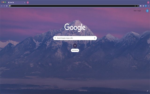 Glacier Aesthetic Theme  from Chrome web store to be run with OffiDocs Chromium online