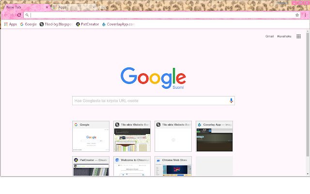 Tema Glamour Pink dari kedai web Chrome untuk dijalankan dengan OffiDocs Chromium dalam talian