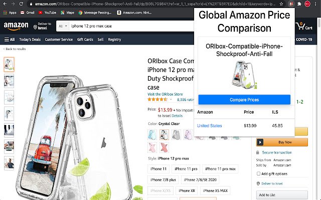 La ricerca Amazon globale dal web store di Chrome verrà eseguita con OffiDocs Chromium online