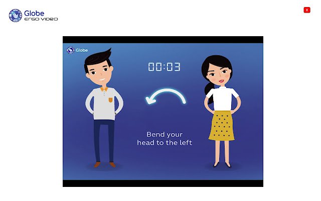 Globe Ergo Video  from Chrome web store to be run with OffiDocs Chromium online