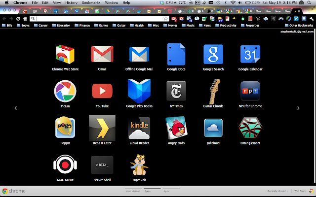 GlowModified  from Chrome web store to be run with OffiDocs Chromium online