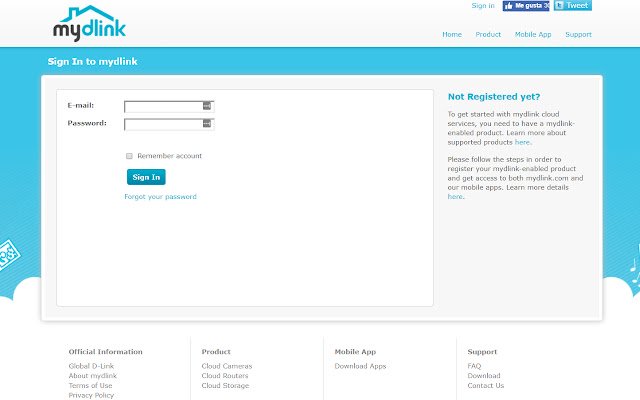 GMX Cam App DLink dal Chrome Web Store da eseguire con OffiDocs Chromium online