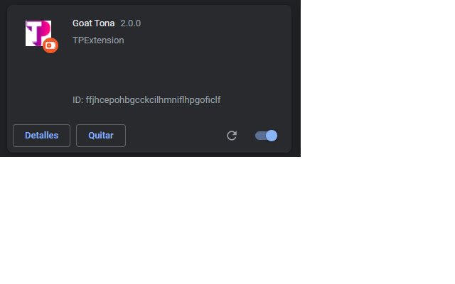 Goat Tona  from Chrome web store to be run with OffiDocs Chromium online