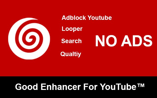 YouTube™ 的良好增强器| Chrome 网上商店的 Youtube Adblocker 将与 OffiDocs Chromium 在线运行