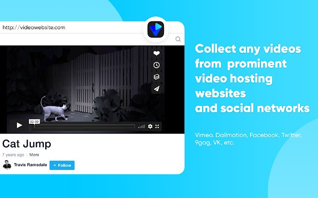 Good Video Downloader  from Chrome web store to be run with OffiDocs Chromium online