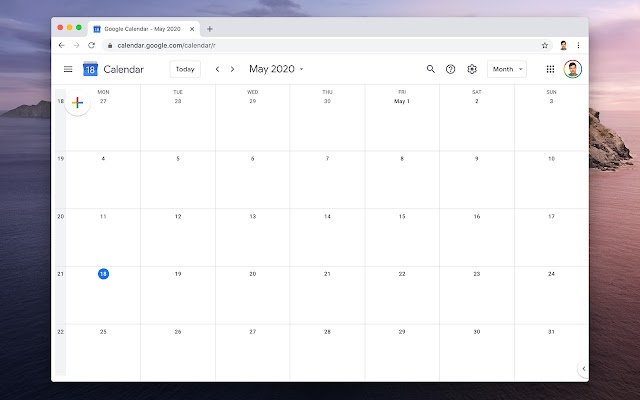 Google Calendar غیرفعال کردن ماه پیمایش از فروشگاه وب Chrome برای اجرا با OffiDocs Chromium آنلاین