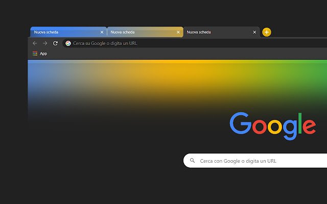 Google Colors Theme  from Chrome web store to be run with OffiDocs Chromium online