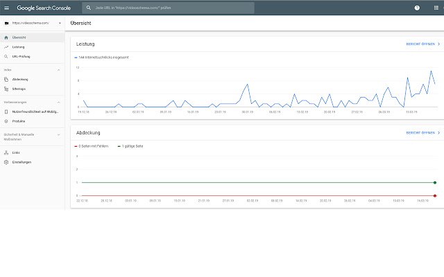 Google Search Console Extended  from Chrome web store to be run with OffiDocs Chromium online