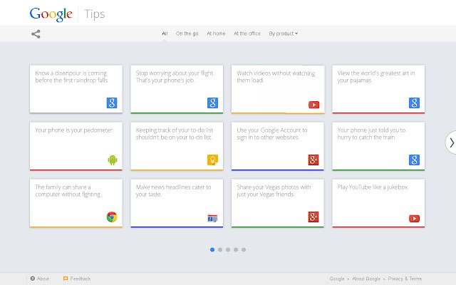 Google Tips  from Chrome web store to be run with OffiDocs Chromium online