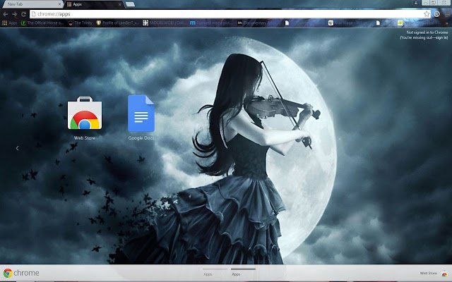 Gothic Girl  from Chrome web store to be run with OffiDocs Chromium online