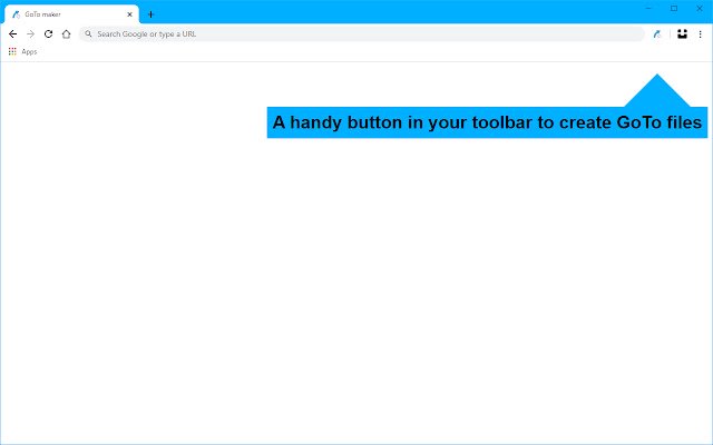 GoTo maker  from Chrome web store to be run with OffiDocs Chromium online