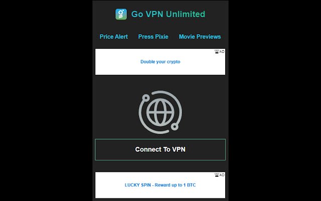 Go VPN Unlimited  from Chrome web store to be run with OffiDocs Chromium online