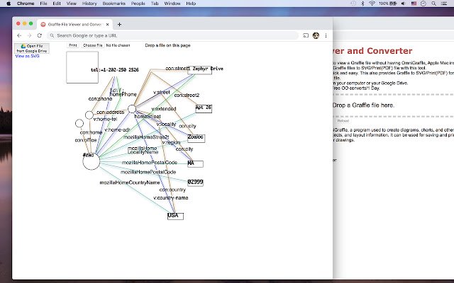 Graffle File Viewer and Converter  from Chrome web store to be run with OffiDocs Chromium online