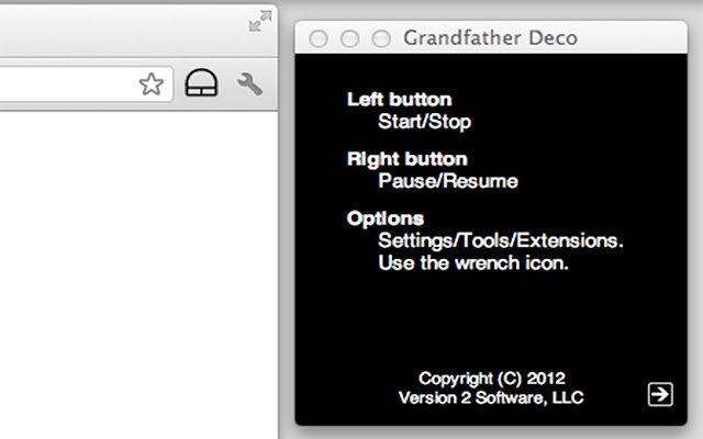 คุณปู่ Deco Mezzora Timer จาก Chrome เว็บสโตร์ที่จะทำงานร่วมกับ OffiDocs Chromium ออนไลน์