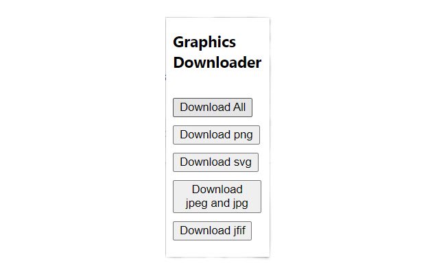 Graphics Downloader  from Chrome web store to be run with OffiDocs Chromium online