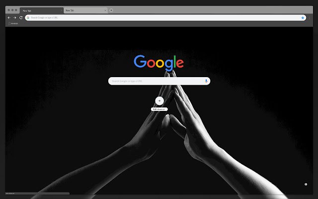 Gray hands  from Chrome web store to be run with OffiDocs Chromium online