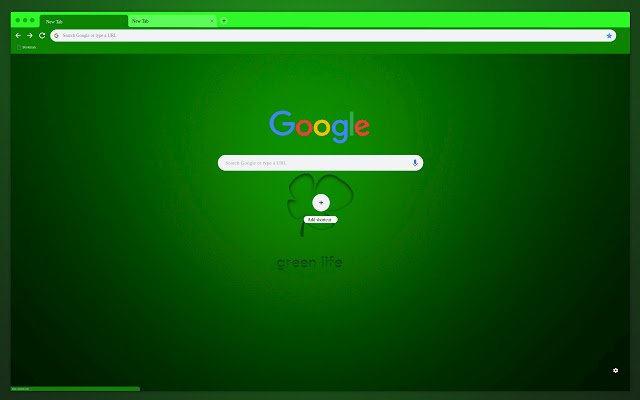 Green background  from Chrome web store to be run with OffiDocs Chromium online