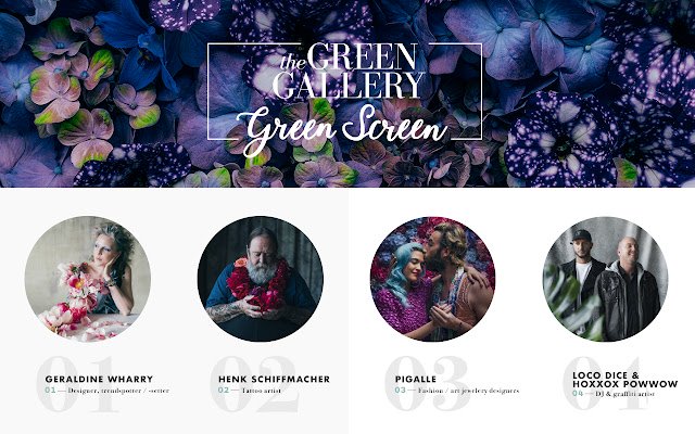 Green Gallery Green Screen  from Chrome web store to be run with OffiDocs Chromium online